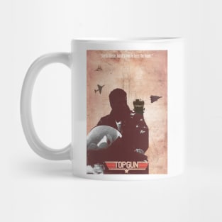 Top gun minimal art Mug